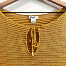 Ribbed Knit Balloon Sleeve Sweater-3