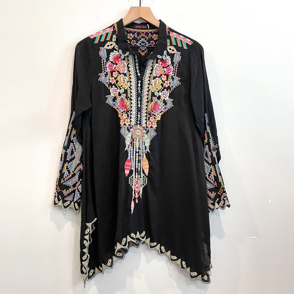 Dream Catcher Embroidered Tunic Top