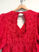 Jacquard Tiered Dress-8