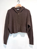 Hooded Sweater Jacket-2
