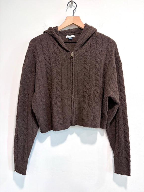 Hooded Sweater Jacket
