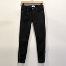 Skinny Zipper Ankle Jeans-1