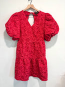 Jacquard Tiered Dress-2