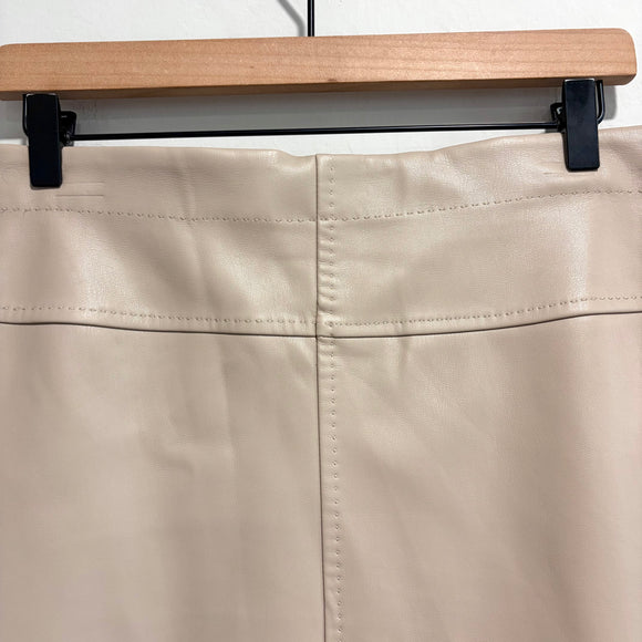 Faux Leather Skirt