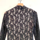 Lace V-Neck Long Sleeve Top-9