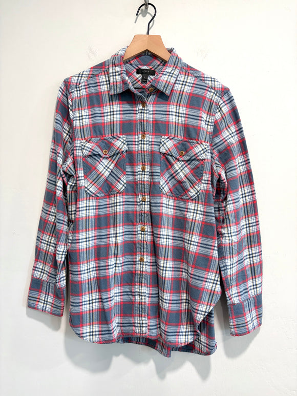 Plaid Flannel Button Up