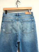 High Rise Slim Kick Jeans-6