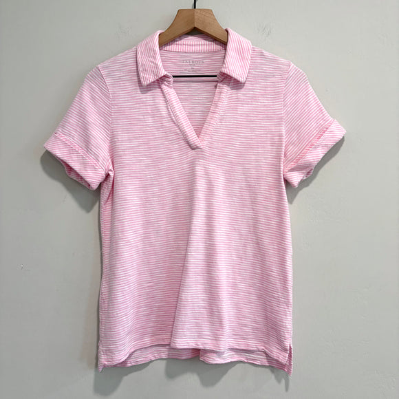 Striped Cuff Polo