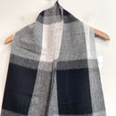 Plaid Cashmere Scarf-4