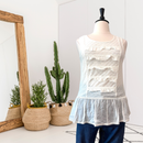 Ruffle Trim Tunic Top-1