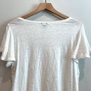 Linen Ruffle Sleeve Top-10