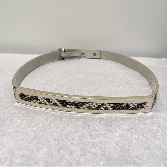 Snakeskin Waist Belt