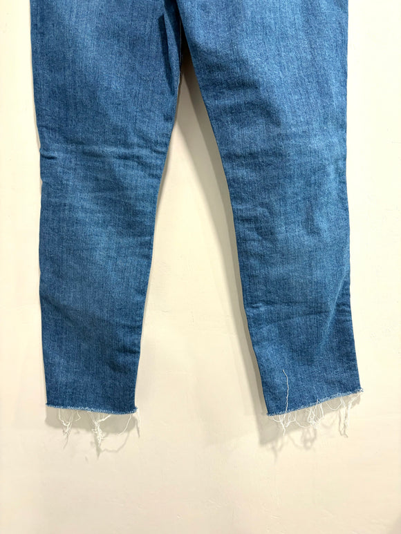 Vintage Straight Crop Jeans