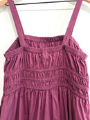 Smocked Waist Midi Dress-7