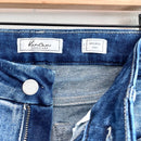 Distressed Mid Rise Skinny Jeans-6