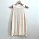 Sleeveless Cable Knit Sweater-7