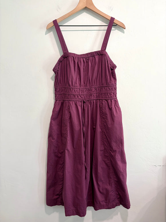 Smocked Waist Midi Dress