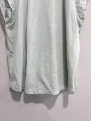 Eyelet Cap Sleeve Top-10