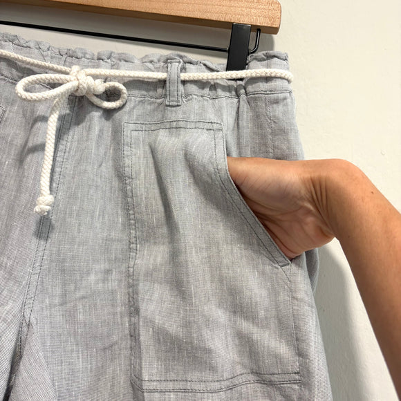 Linen Blend Shorts