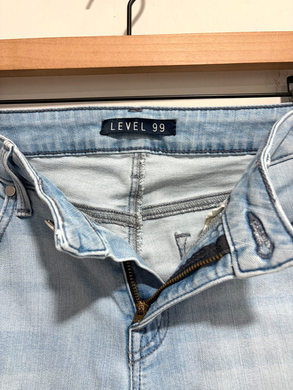 Two Tone Skinny Jeans