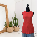 Sleeveless Sweater Vest-1