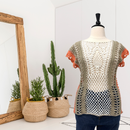 Open Crochet Knit Top-1