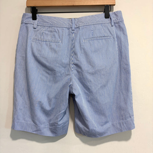 Pinstriped Shorts