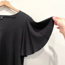 V-Neck Ruffle Sleeve Top-5
