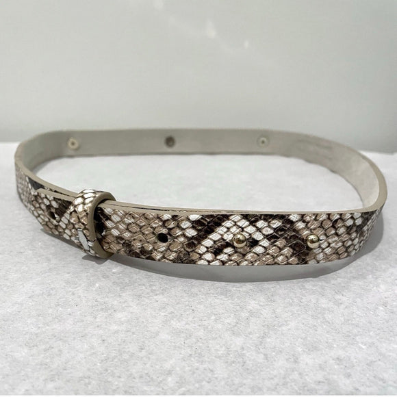 Snakeskin Waist Belt
