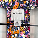 Floral Collared Button Down Mini Dress-7
