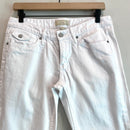 Cuff Hem Capri Jeans-2