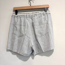 Linen Blend Shorts-4