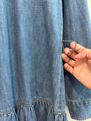 Button Down Jean Dress-6