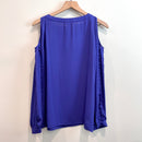 Cold Shoulder Long Sleeve Top-8
