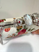 Floral Skull Ring Clutch-5