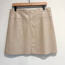 Faux Leather Skirt-5