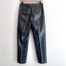 Faux Leather Straight Leg Pants-6