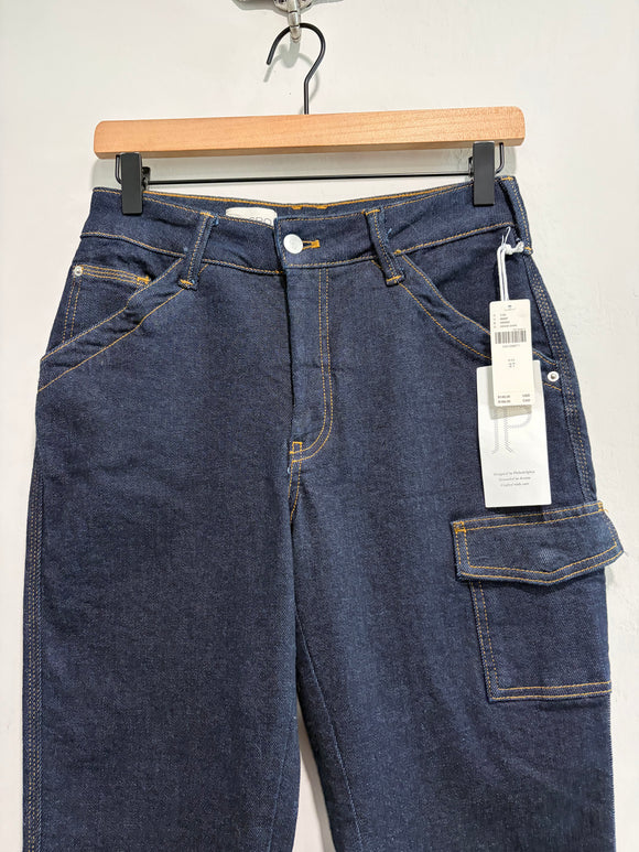 Cargo Straight Leg Jeans