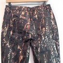 Metallic Foil Skinny Jeans-7