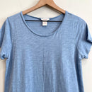 Seam Ruffle Hem Top-3