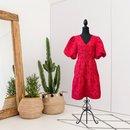Jacquard Tiered Dress-1