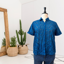 Eyelet Button Down Top-1