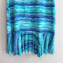 Sleeveless Stretch Flounce Dress-10