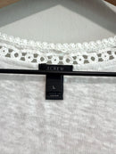 Linen Lace Trim Tank Top-5