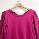 Lace Ruffle Sleeve Top-3