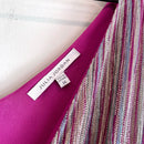 Metallic Striped Midi Dress-5