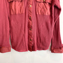 Waffle Knit Button Down Shirt-4