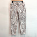 Snakeskin Skinny Jeans-1