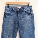 Bleach Splatter Skinny Jeans-2