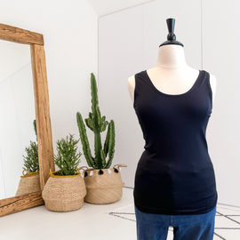 Nylon Stretch Tank Top